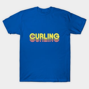 Retro Curling T-Shirt